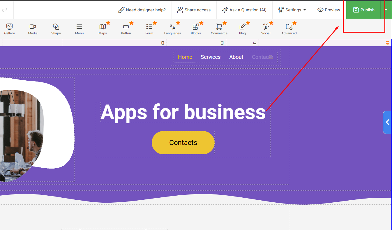 InfinityFree Template Publish করুন