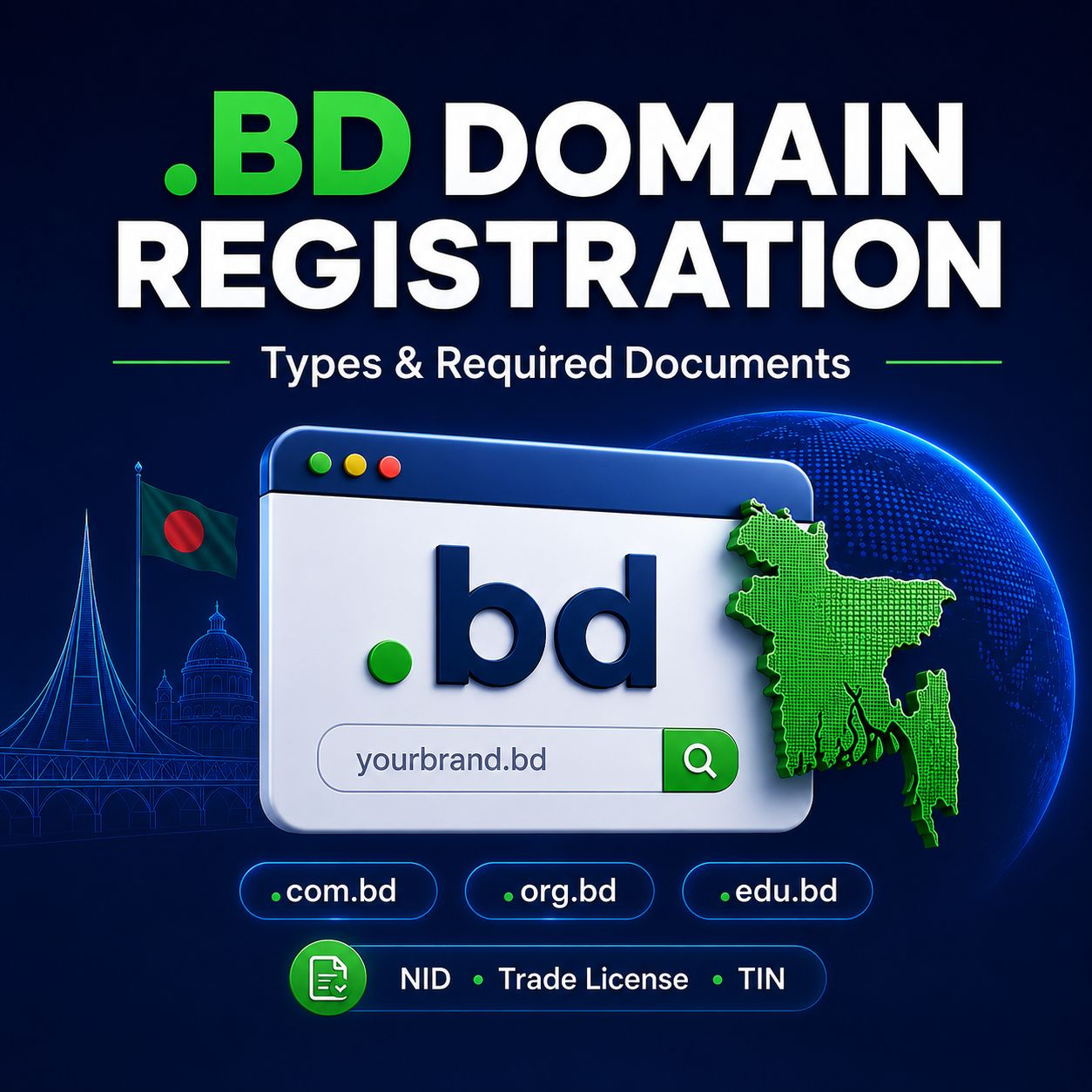 Required Documents for .bd Domain Registration in Bangladesh: Step-by-Step Guide