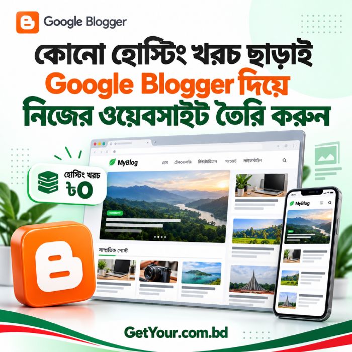 .bd ডোমেইন কিনেছেন? এবার ফ্রিতে নিজের ওয়েবসাইট তৈরি করুন